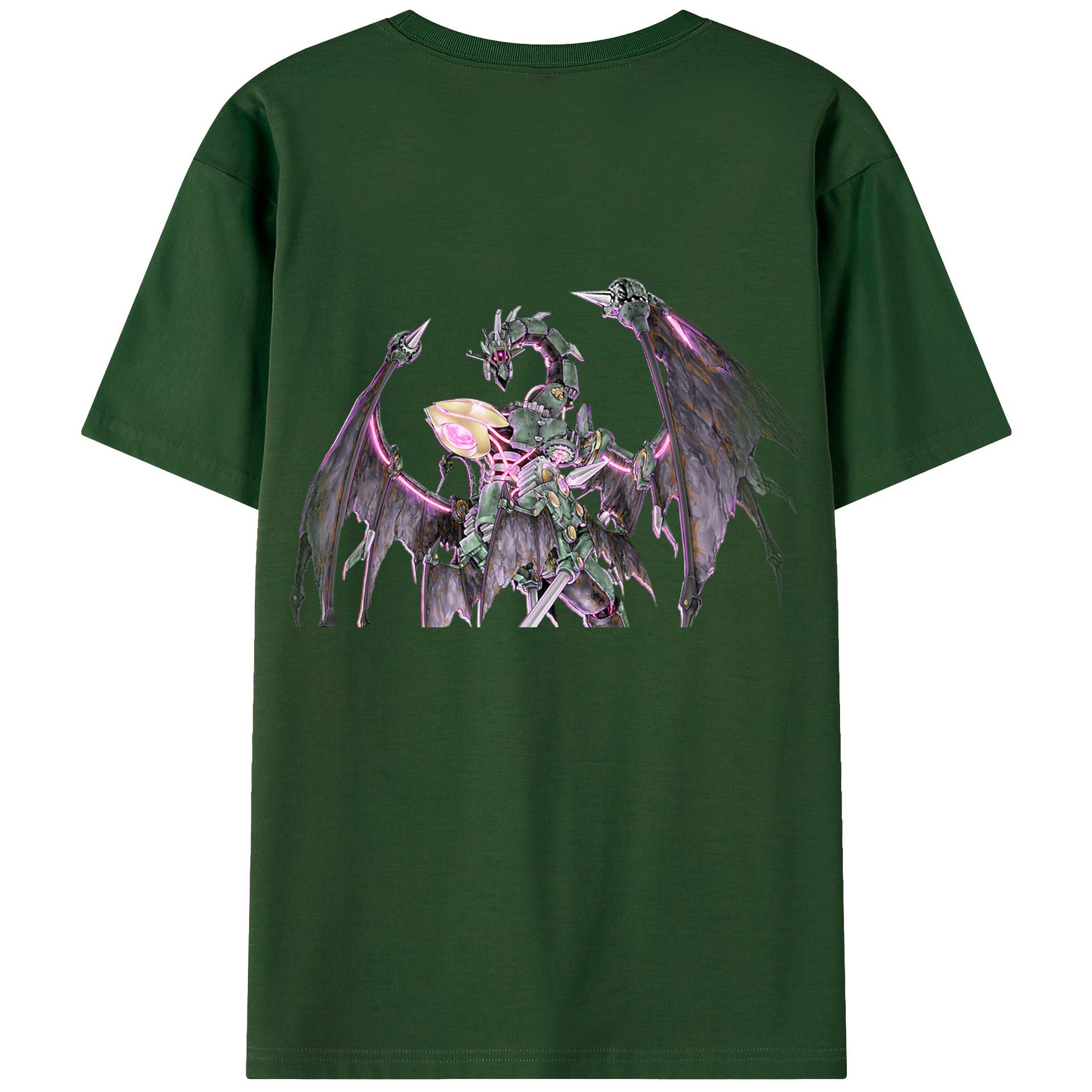 （画像用） 遊☆戯☆王 Yu-Gi-Oh! 綿100％半袖Tシャツ（背面プリント）